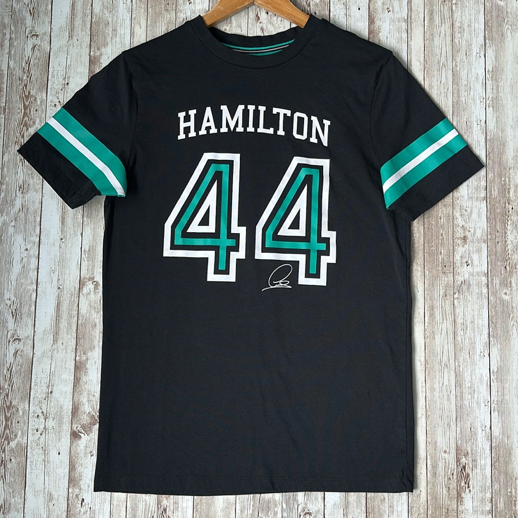 Official F1 Lewis Hamilton 44 Graphic T-Shirt Sz S Mercedez Benz Petronas Amg